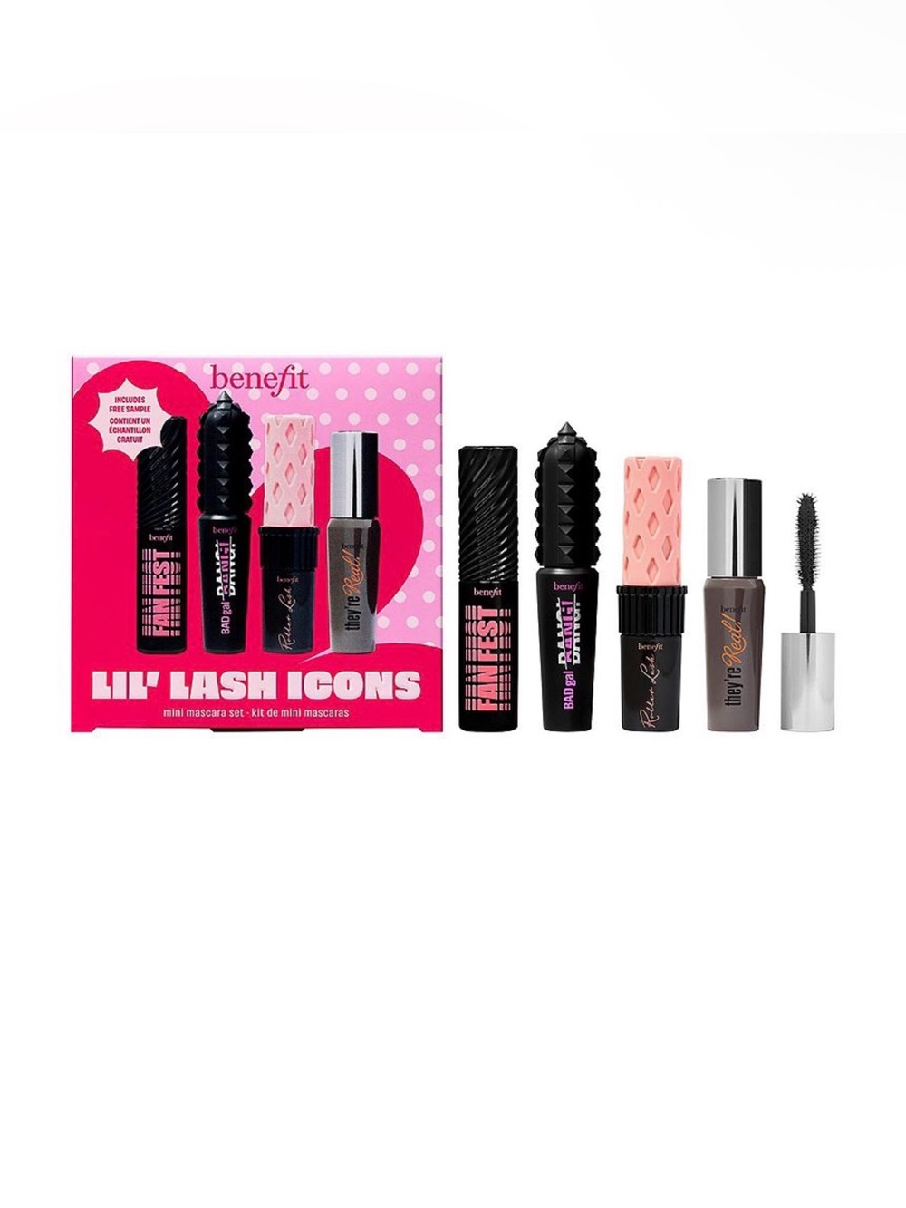 Benefit Lil' Lash Icons Mini Mascara Set - Pink & Black